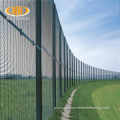 358 security fence with razor wire prison mesh